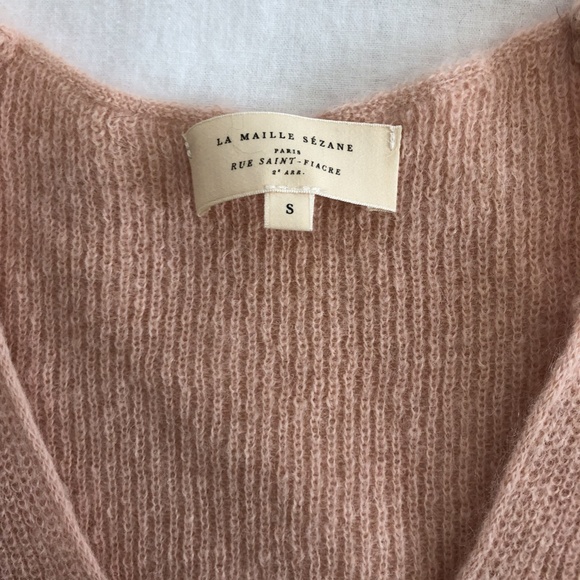 Sezane Light Pink Garance Jumper - Picture 3 of 6